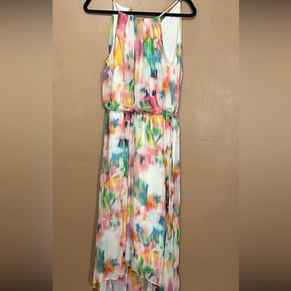 Colorful Sleeveless Dress London Times